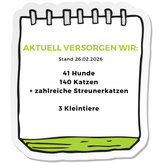 Tierbestand 26.02.2026 Tierbestand 26.02.2026