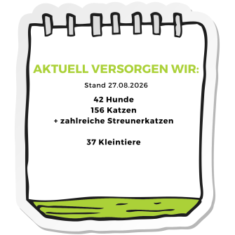 Tierbestand 27.08. Tierbestand 27.08.